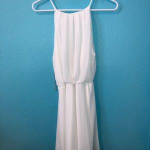 Chiffon High Neck Dress